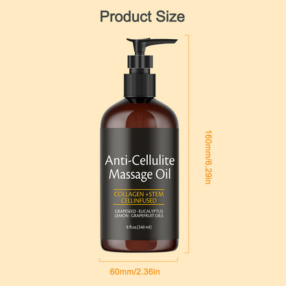 🎉Last Day -🏆️3 in 1 Anti-Cellulite Massage Oil for Firmer Skin👧🏻🦵🏻