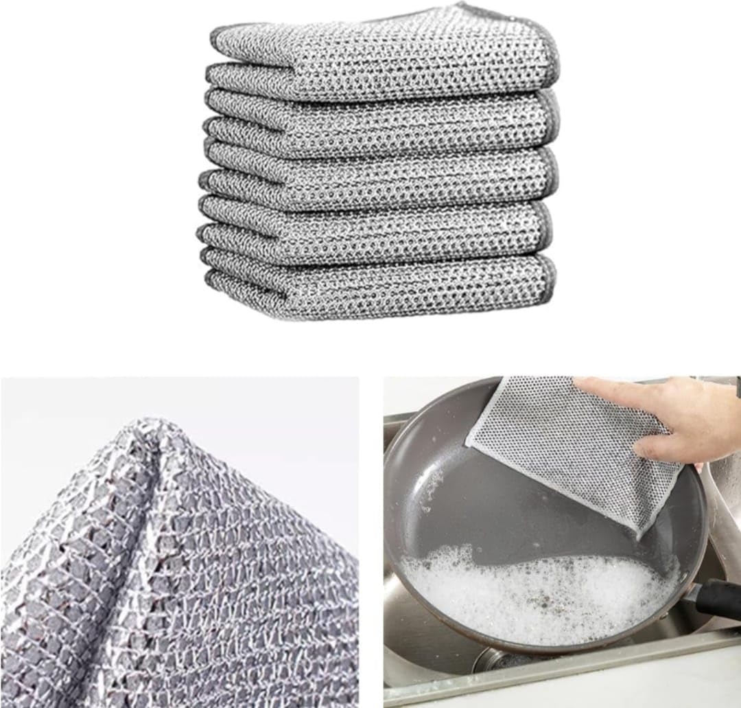 🥳10PCS Multipurpose Wire Dishwashing Rags