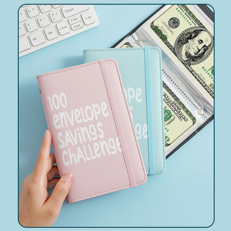 100 Days Money Saving Challenge Coin Envelope Book💵