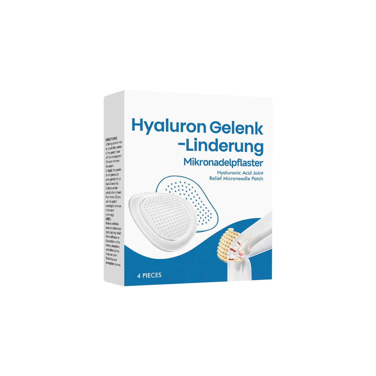 Hyaluronic Joint Relief Microneedle Patch