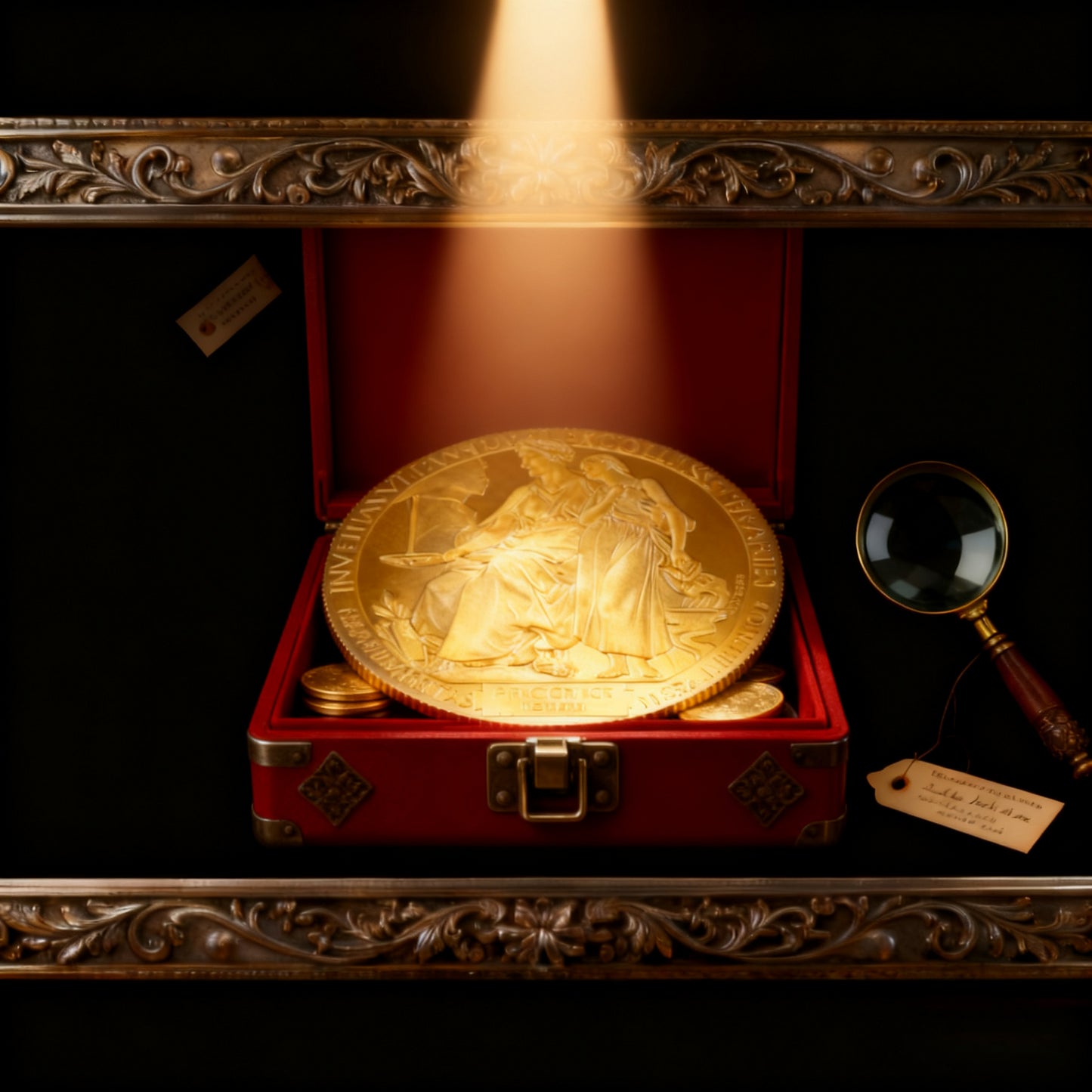 Alfred Bernhard Nobel Cold Coin