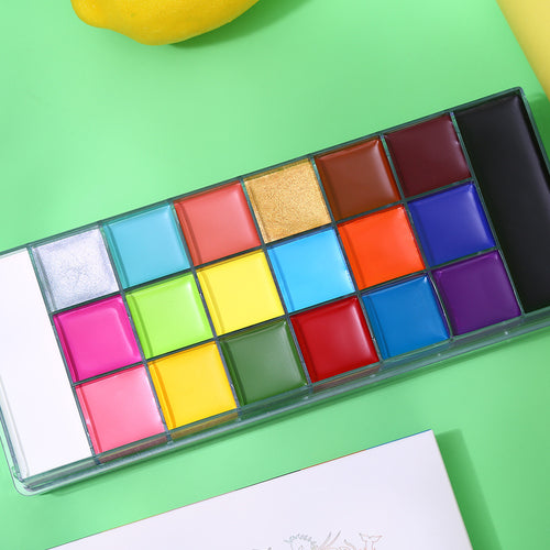 Tattoo Paint Palette - Safe Party Makeup for Halloween & Cosplay