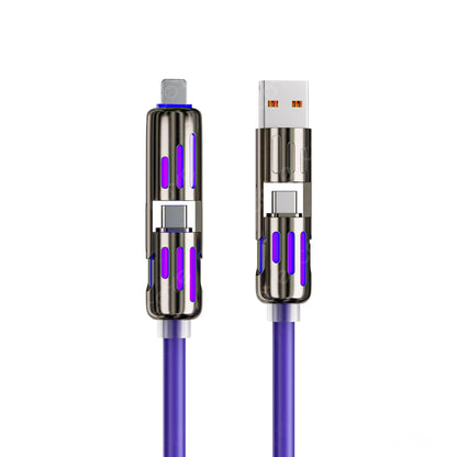 🔥4-in-1 USB Charging Cable fast charging MAX 240W