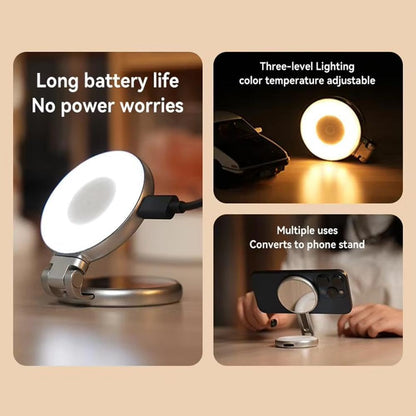 Foldable Magnetic Beauty Light for Phones
