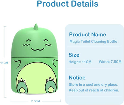 ✨🦖 Cute Dinosaur-Shaped Toilet Bowl Cleaner Bottle 🤩