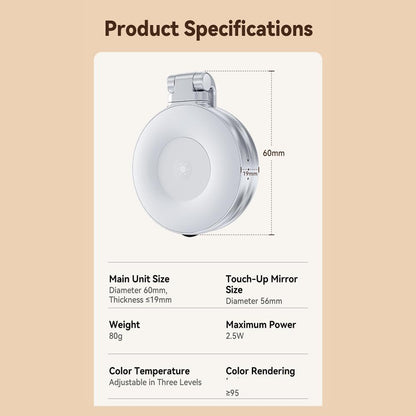 Foldable Magnetic Beauty Light for Phones