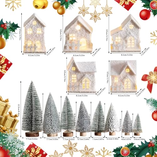 Christmas Village Sets with LED Light