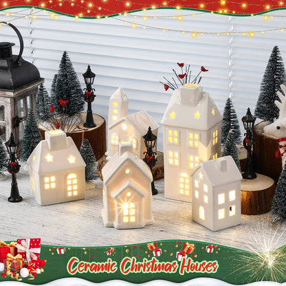 Christmas Village Sets with LED Light