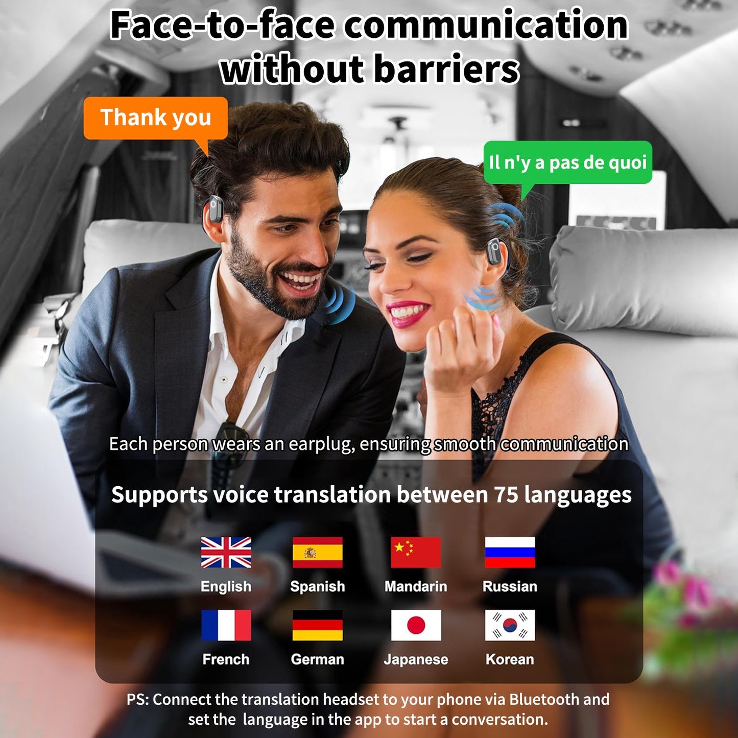 🏆#1 Best Seller ⚡⏰AI Translation Wireless OWS Bluetooth5.4 Earphones 🎧(Fit iOS & Android)