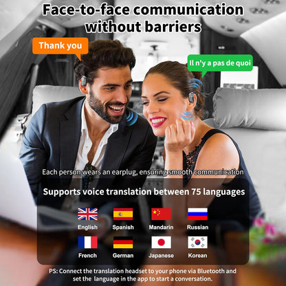 🏆#1 Best Seller ⚡⏰AI Translation Wireless OWS Bluetooth5.4 Earphones 🎧(Fit iOS & Android)