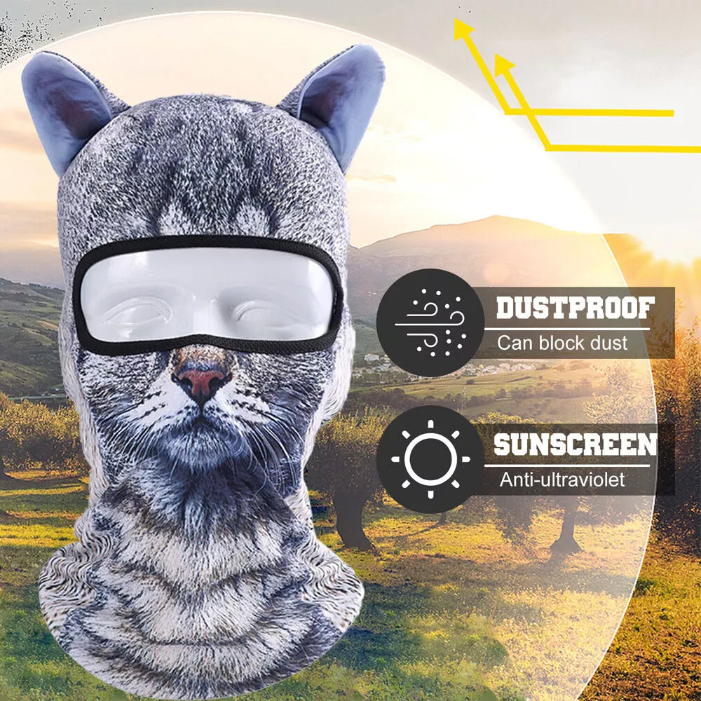 ✨🌞3D Fun Animal Masks - 🐕🐱🐺