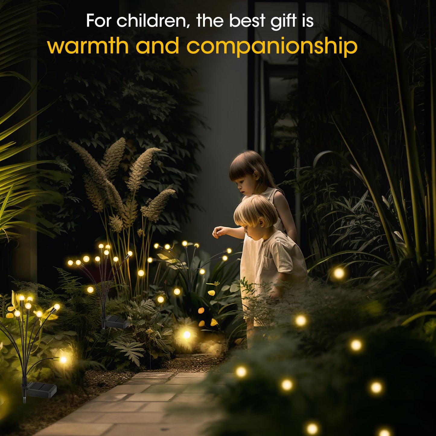🔥Last Day 48% OFF-Solar Powered Firefly Garden Light