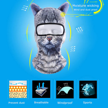 ✨🌞3D Fun Animal Masks - 🐕🐱🐺