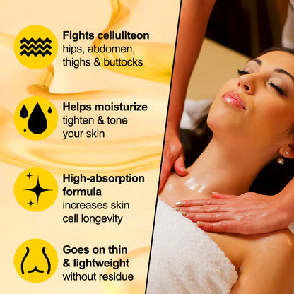 🎉Last Day -🏆️3 in 1 Anti-Cellulite Massage Oil for Firmer Skin👧🏻🦵🏻