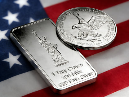 American Liberty & Eagle Silver Set🦅