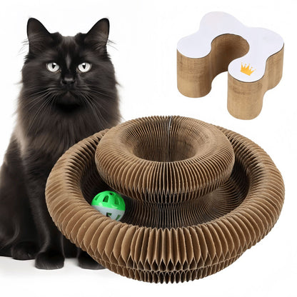 Foldable Organ Cat Scratcher Board