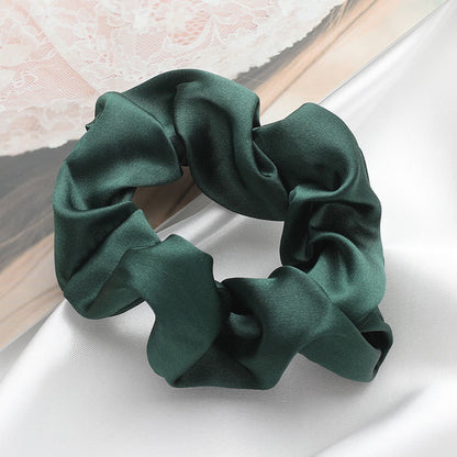 Silk Feeling Scrunchies Hairbands Hair Ties