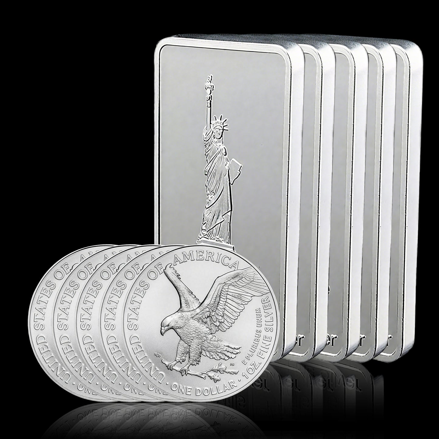 American Liberty & Eagle Silver Set🦅