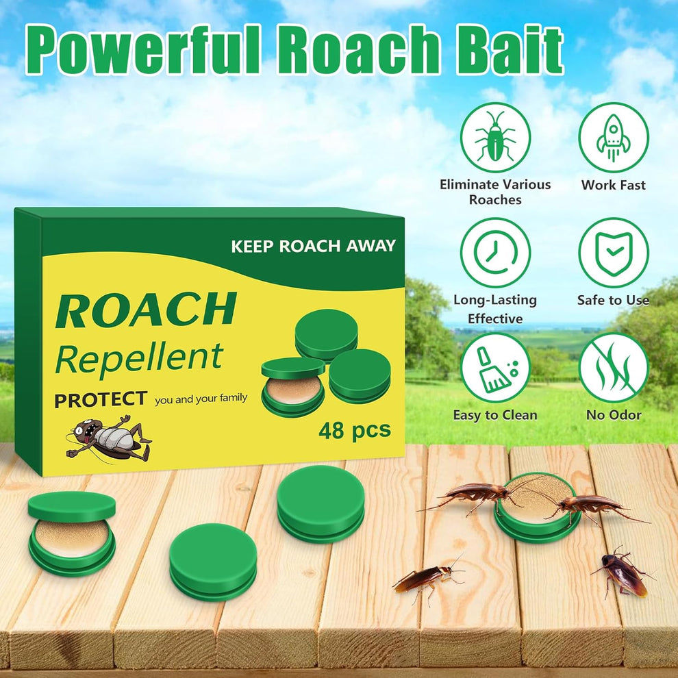💚🔥Cockroach Killer Powder Gel (Pack of 12PCS)