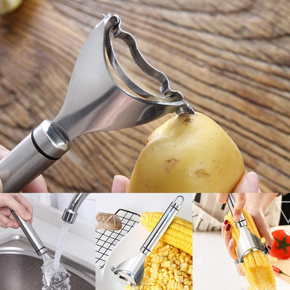 🌽 2 Counts Corn Peeler
