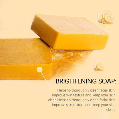 Lemon Turmeric KojicAcid Soap