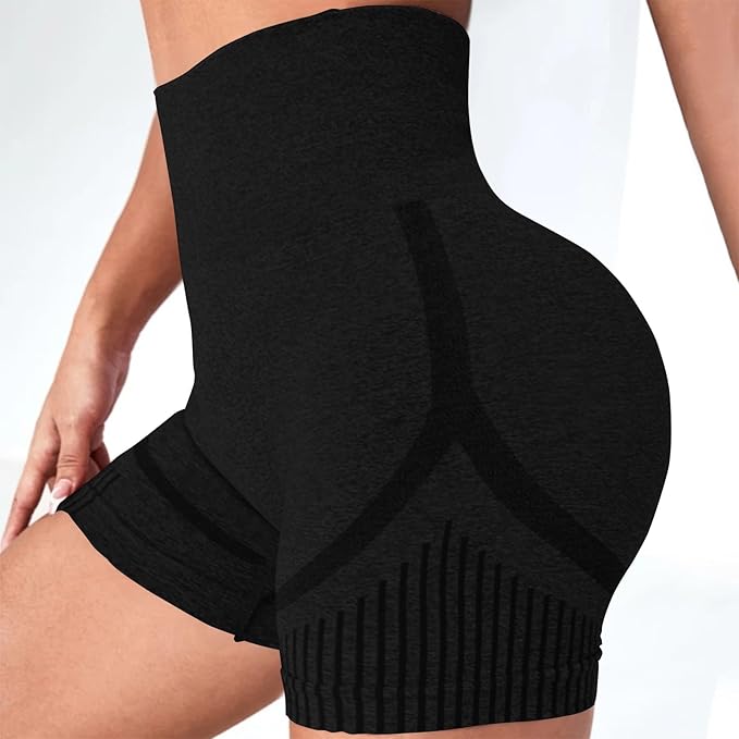 🌸🌸Womens Seamless Hip Lift Shapewear Shorts✨High Waisted Stretchy Elastic Yoga Pants Anti Chafing Underwear🧘‍👩