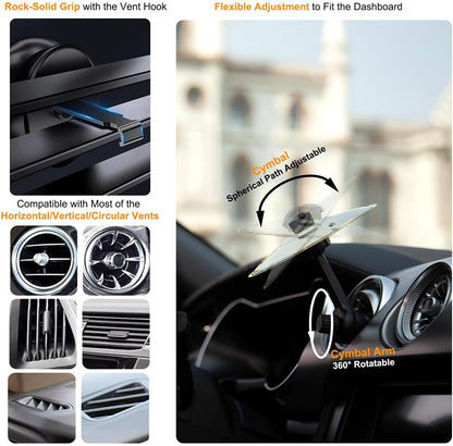 🎶 Make Your Driving More Fun 😂 - Car Crash Cymbal Air Vent 🚗