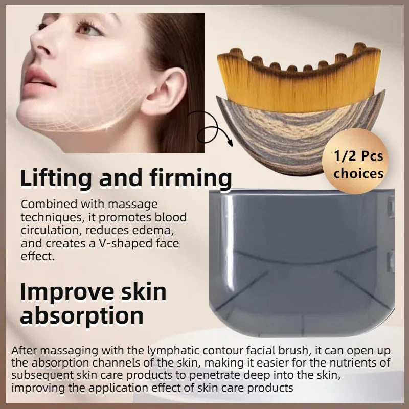 LYMPHATIC CONTOUR FACE BRUSH