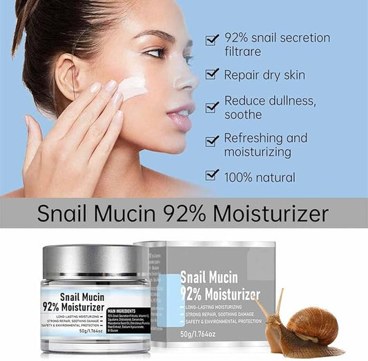 💥Daily Sales of 4000+🔥2025 Hot Sale 🐌Snail Mucin Moisturizer Daily Face Gel Cream