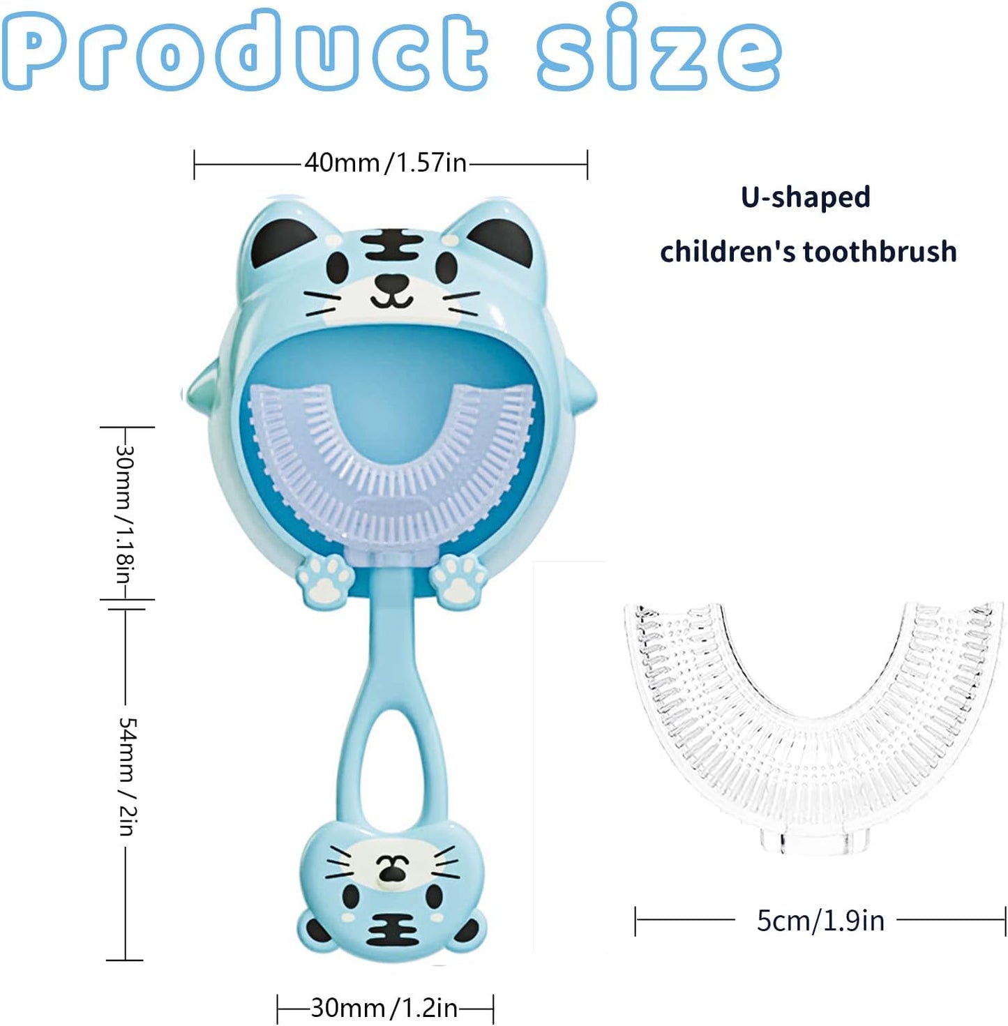 U-Shaped Kids Toothbrush