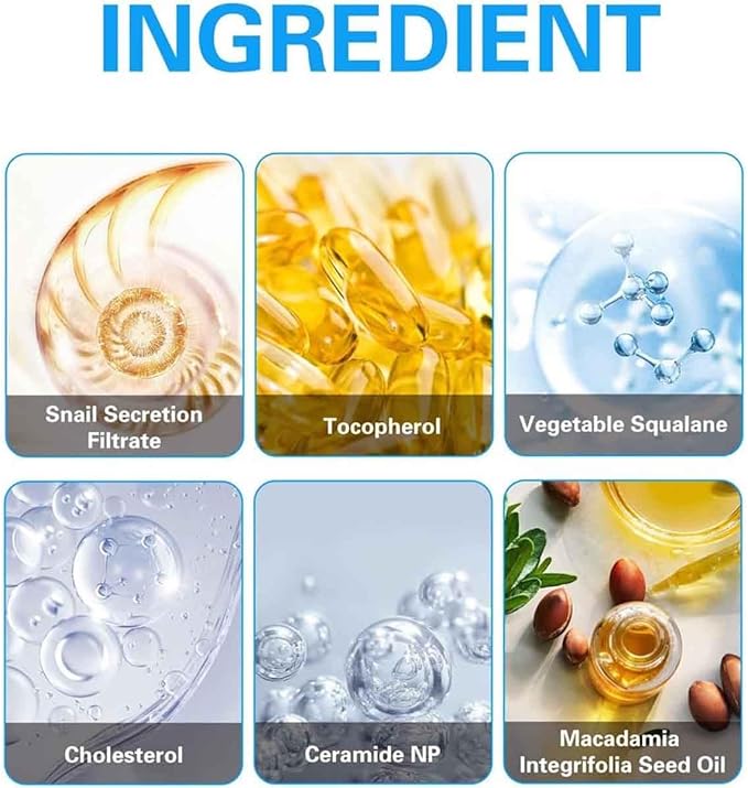 💥Daily Sales of 4000+🔥2025 Hot Sale 🐌Snail Mucin Moisturizer Daily Face Gel Cream