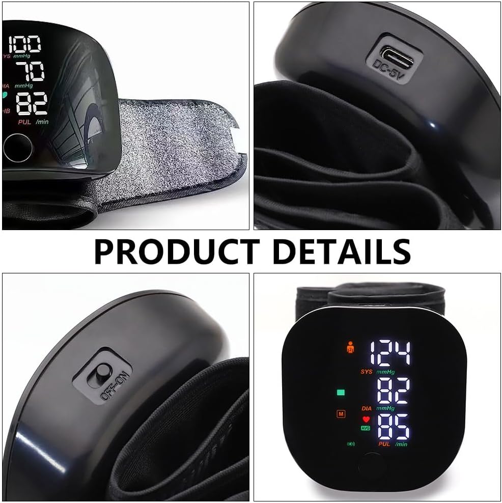 Digital Wrist Blood Pressure Monitor