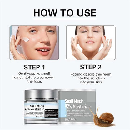 💥Daily Sales of 4000+🔥2025 Hot Sale 🐌Snail Mucin Moisturizer Daily Face Gel Cream