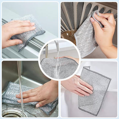 🥳10PCS Multipurpose Wire Dishwashing Rags