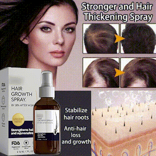 Natural Hair Regrowth Spray