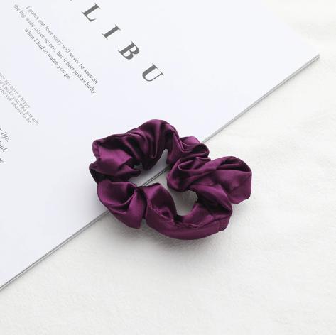 Silk Feeling Scrunchies Hairbands Hair Ties