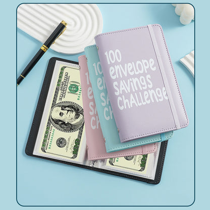 100 Days Money Saving Challenge Coin Envelope Book💵