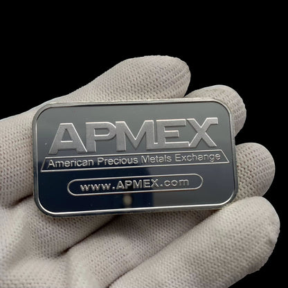 1 oz Silver Bar - 999 Fine Pure APMEX
