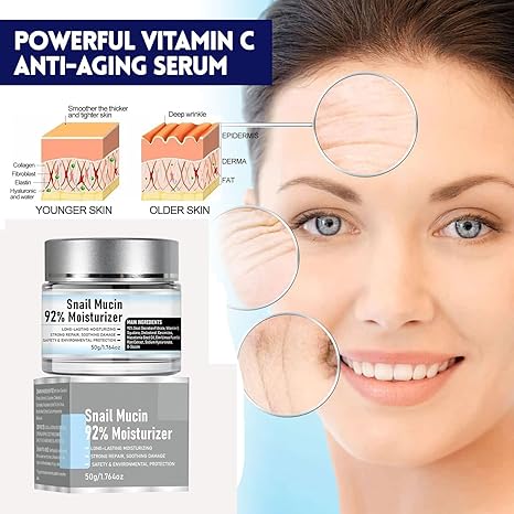 💥Daily Sales of 4000+🔥2025 Hot Sale 🐌Snail Mucin Moisturizer Daily Face Gel Cream