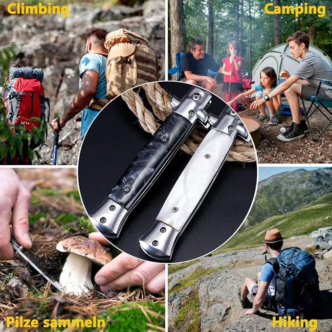 Multifunctional Italian Mafia Folding Knife
