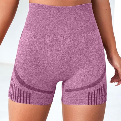 🌸🌸Womens Seamless Hip Lift Shapewear Shorts✨High Waisted Stretchy Elastic Yoga Pants Anti Chafing Underwear🧘‍👩