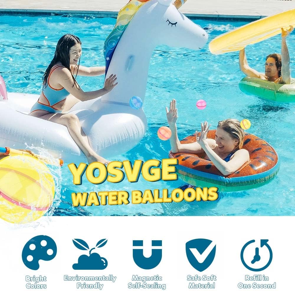 Magnetic Reusable Water Balloons 6PCS