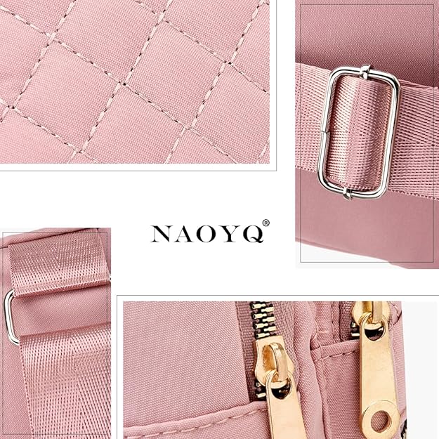 Solid Color Quilted Casual Chest Bag