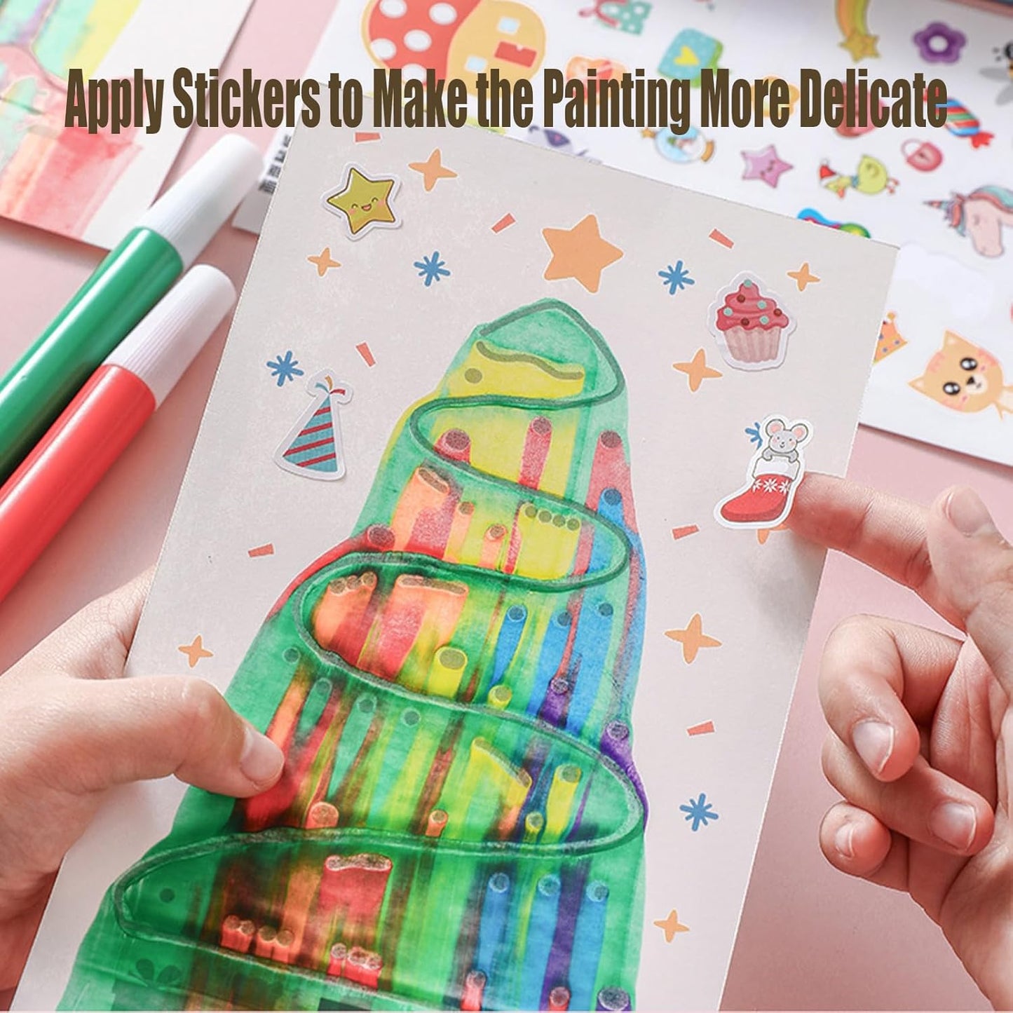 🎨 Rainbow Art Fun Kit for Kids