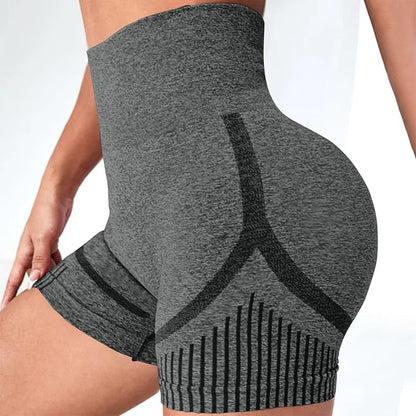 🌸🌸Womens Seamless Hip Lift Shapewear Shorts✨High Waisted Stretchy Elastic Yoga Pants Anti Chafing Underwear🧘‍👩