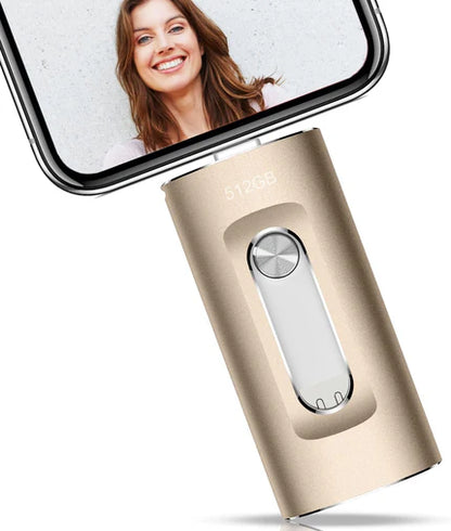 ⚡3 in 1 Flash Drive, Portable High Speed USB 3.0