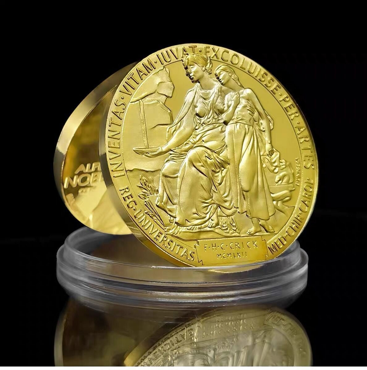 Alfred Bernhard Nobel Cold Coin