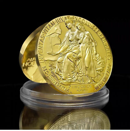 Alfred Bernhard Nobel Cold Coin