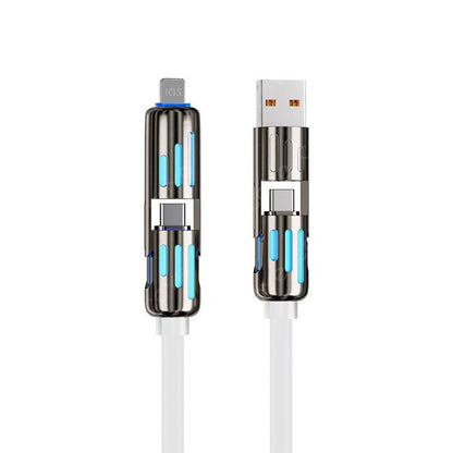🔥4-in-1 USB Charging Cable fast charging MAX 240W