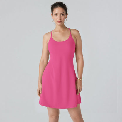 🎁Last Day 49% OFF🔥The Ultimate Tummy Control Backless Active Dress -Made for Movement & Easy Bathroom Breaks
